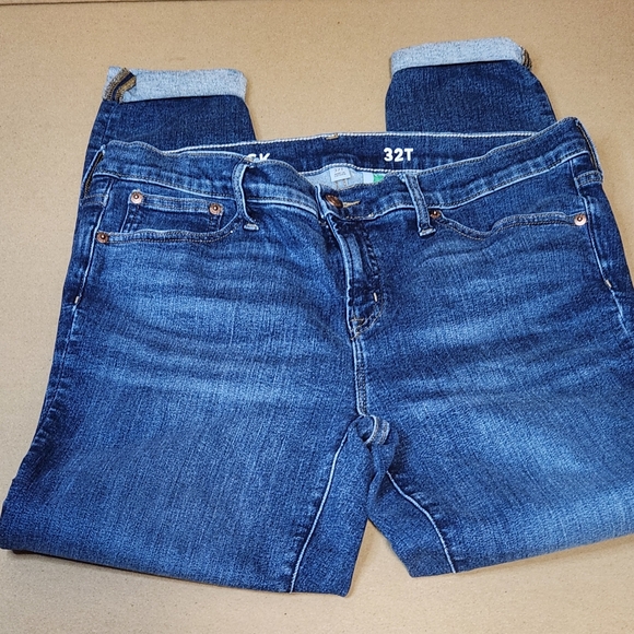 J. Crew Blue Toothpick Skinny Jeans Classic Style - Picture 4 of 9